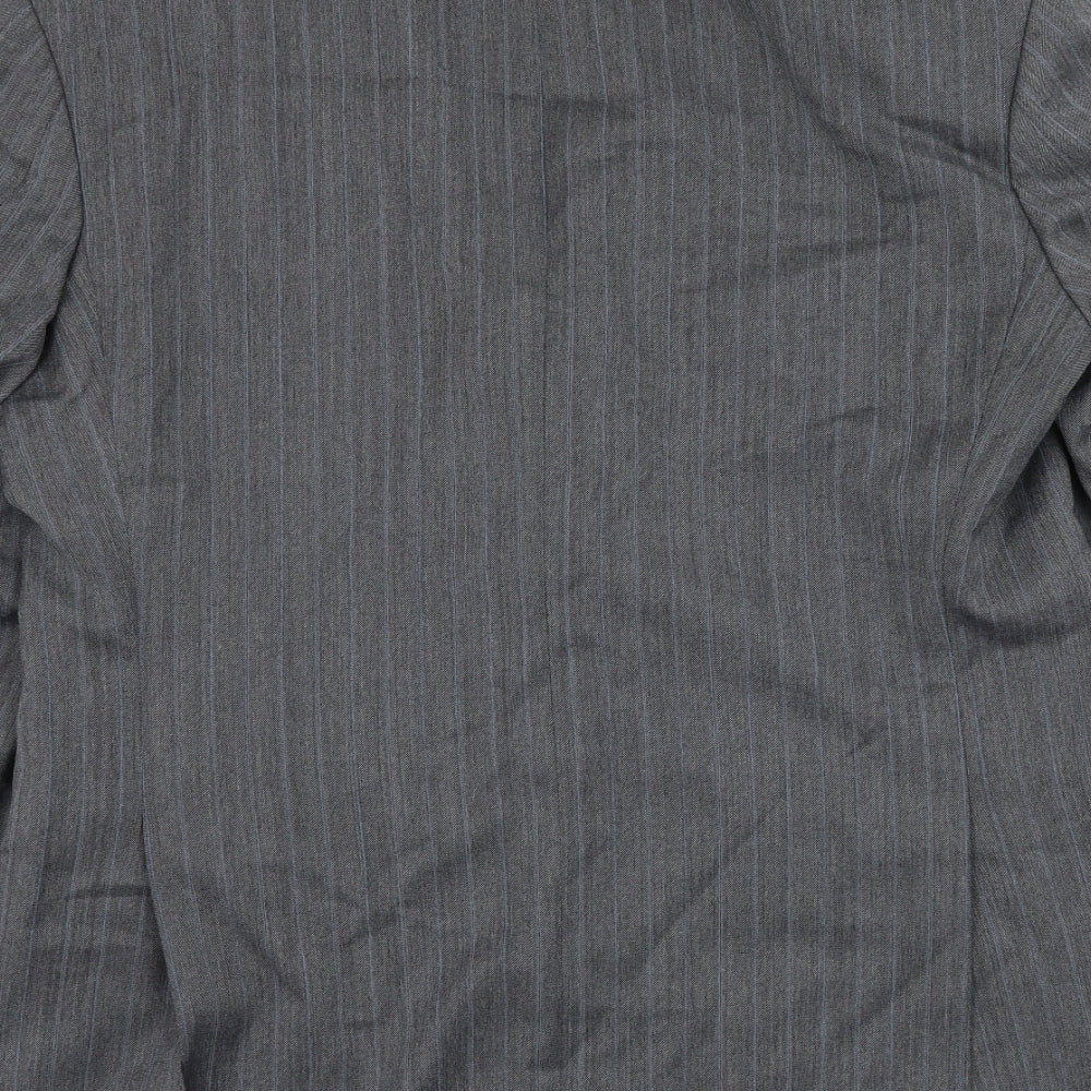 Marks and Spencer Mens Grey Polyester Jacket Suit Jacket Size 40