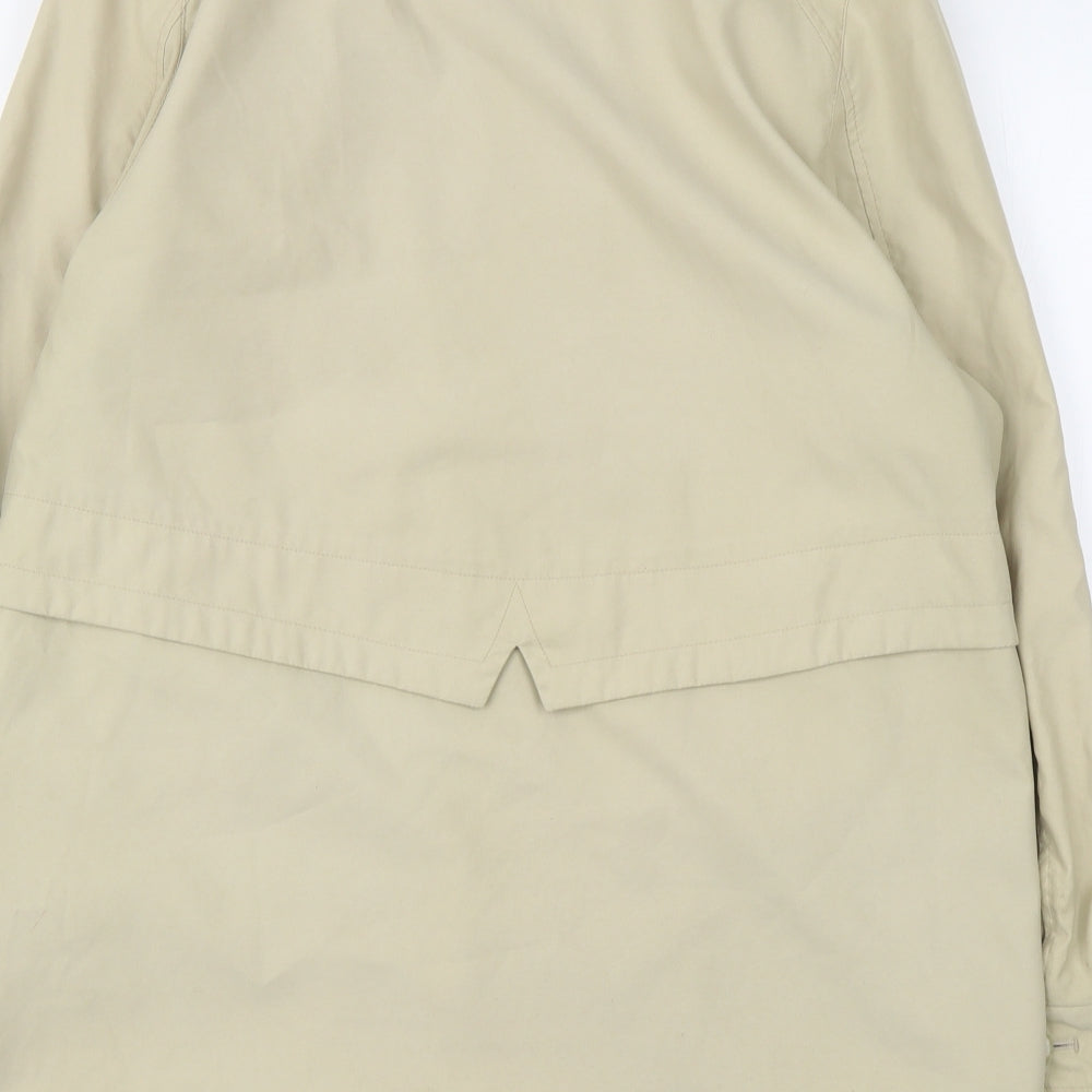 Marks and Spencer Womens Beige Jacket Size 6 Zip
