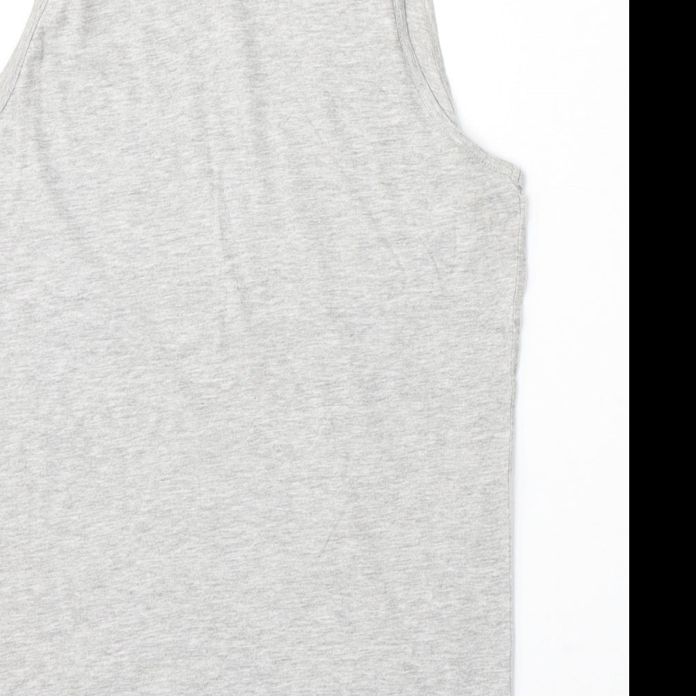 Cedar Wood State Mens White Cotton T-Shirt Size S Round Neck - West Coast