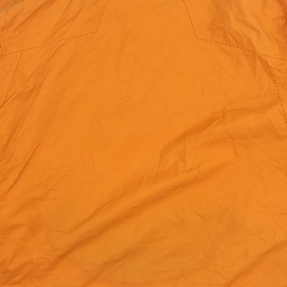 Ultimate Boarding Zone Mens Orange Jacket Size M Zip - Ski Jacket