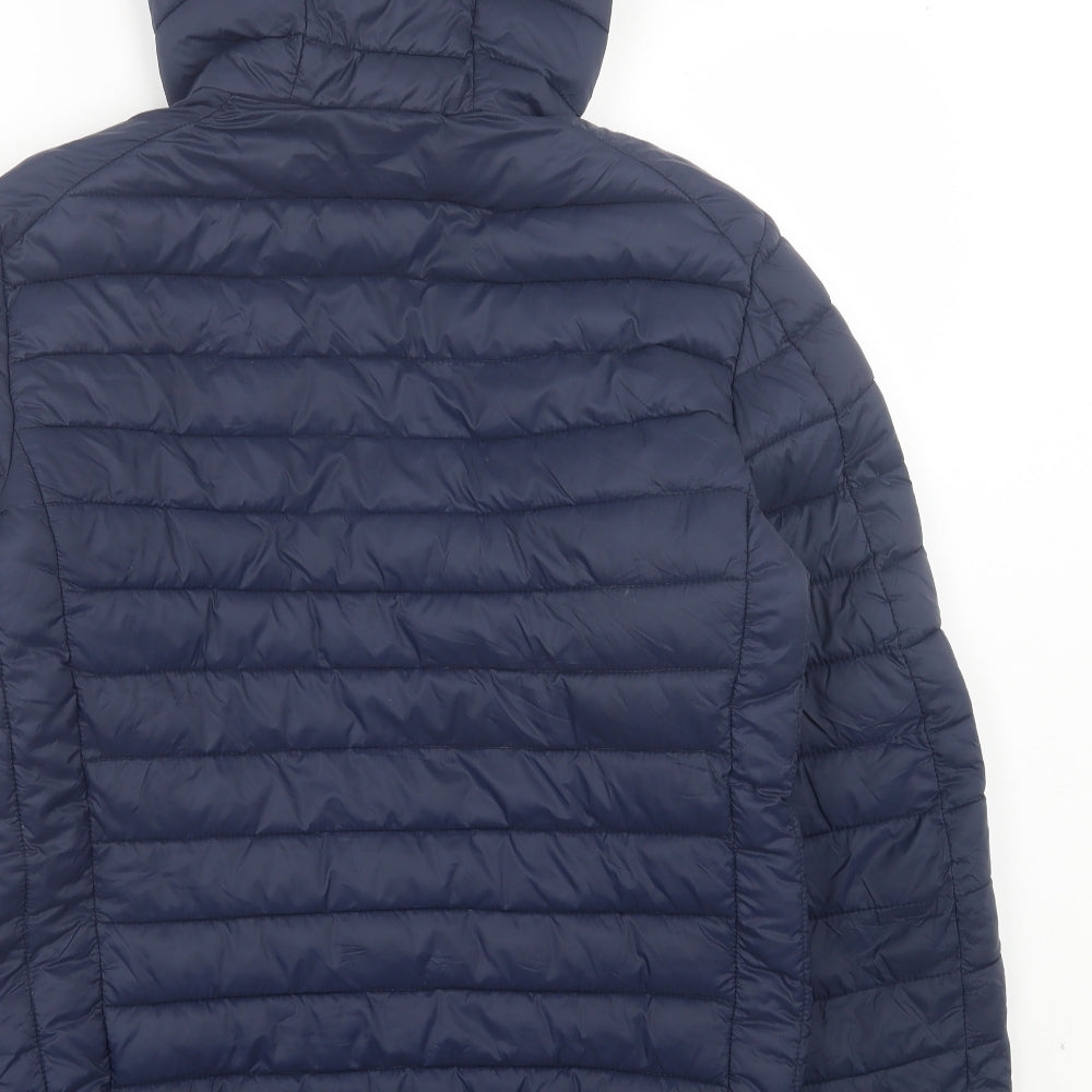 Dunnes Stores Mens Blue Jacket Size M Zip