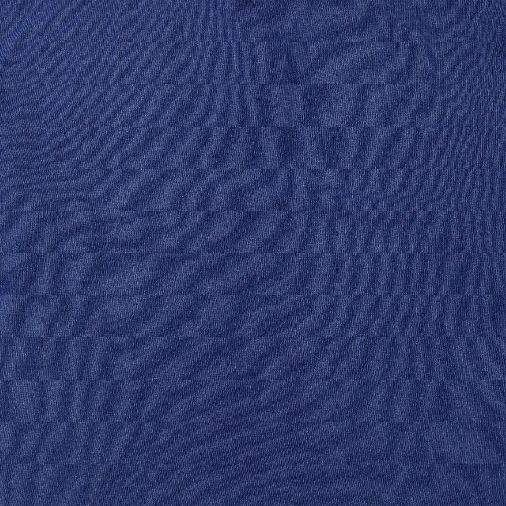 Salcombe Clothing Company Mens Blue 100% Cotton Polo Size XL Collared Button