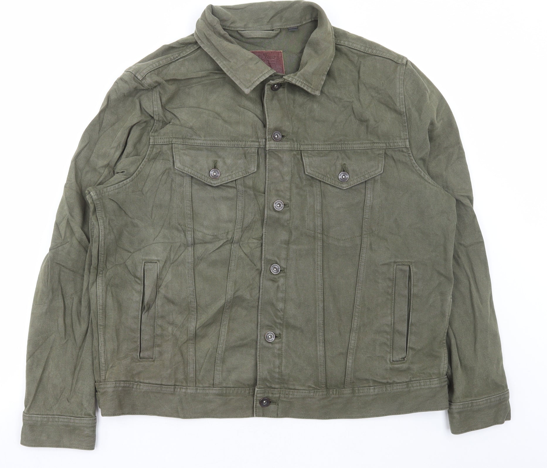 Eighty Four Mens Green Jacket Size XL Button – Preworn