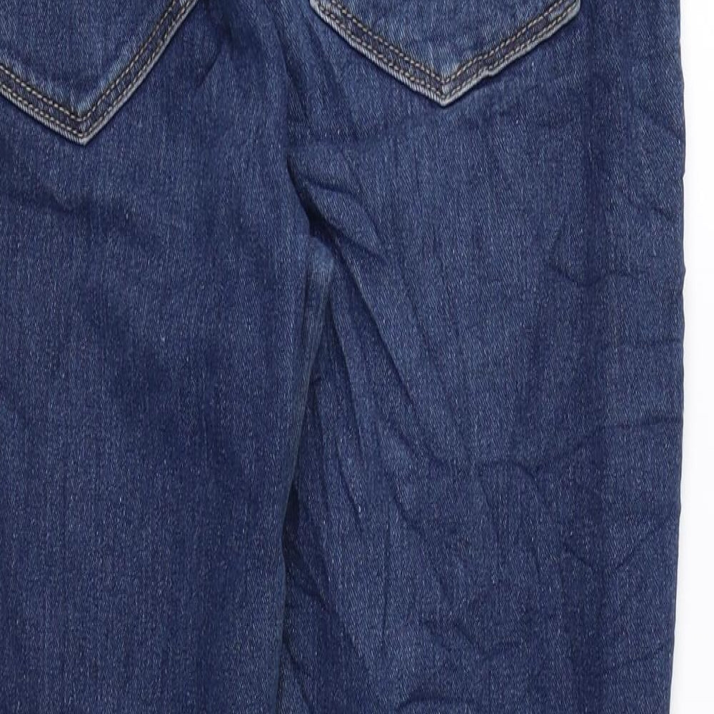 Preworn Womens Blue Polyester Skinny Jeans Size 29 in L26 in Regular Zip