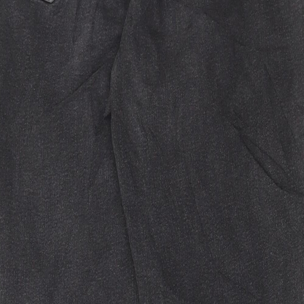 Marks and Spencer Womens Grey Cotton Skinny Jeans Size 12 L27 in Regular Button