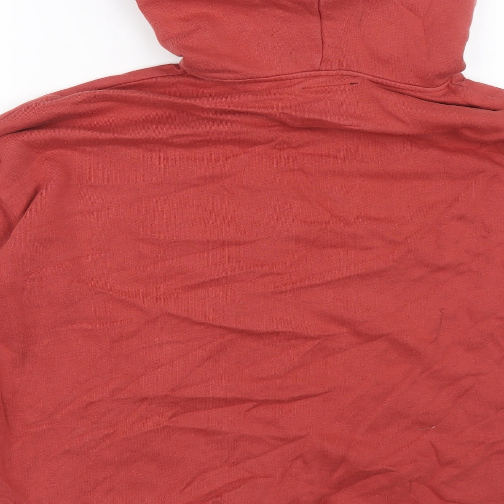 Pull&Bear Mens Red Polyester Pullover Hoodie Size L - Money Heist