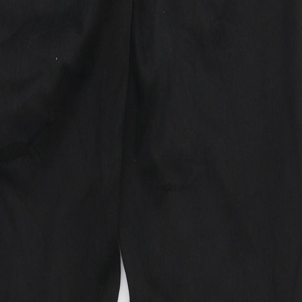 Marks and Spencer Womens Black Cotton Skinny Jeans Size 28 in L29 in Regular Zip