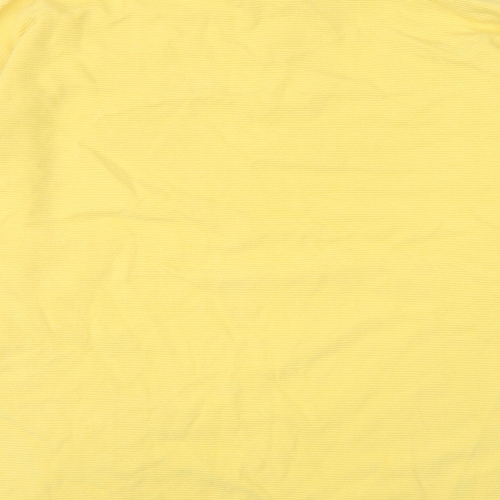 JOOP Mens Yellow Cotton Pullover Sweatshirt Size 2XL