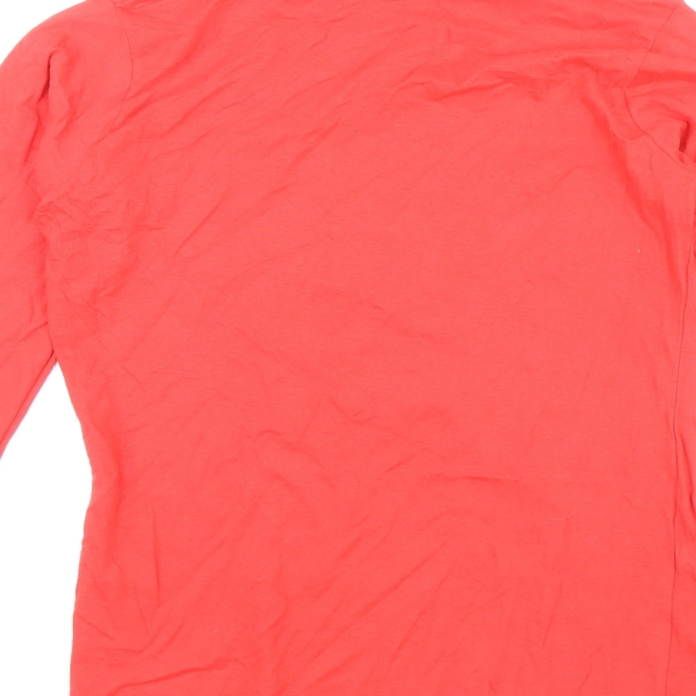 Gildan Womens Red Cotton Basic T-Shirt Size 10 Round Neck - Keep calm and eat Maltesers