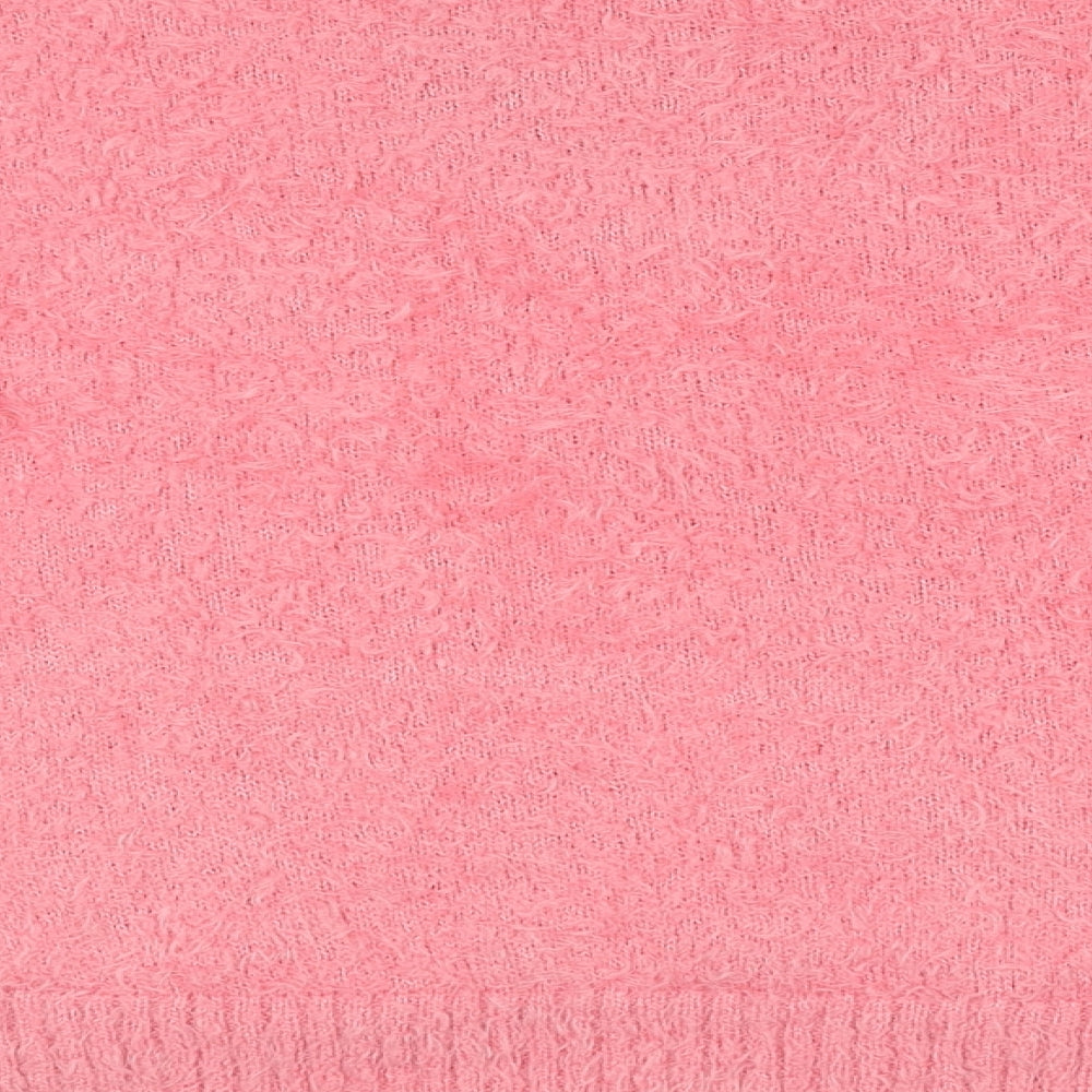 Marks and Spencer Womens Pink Round Neck Polyester Pullover Jumper Size M - Original