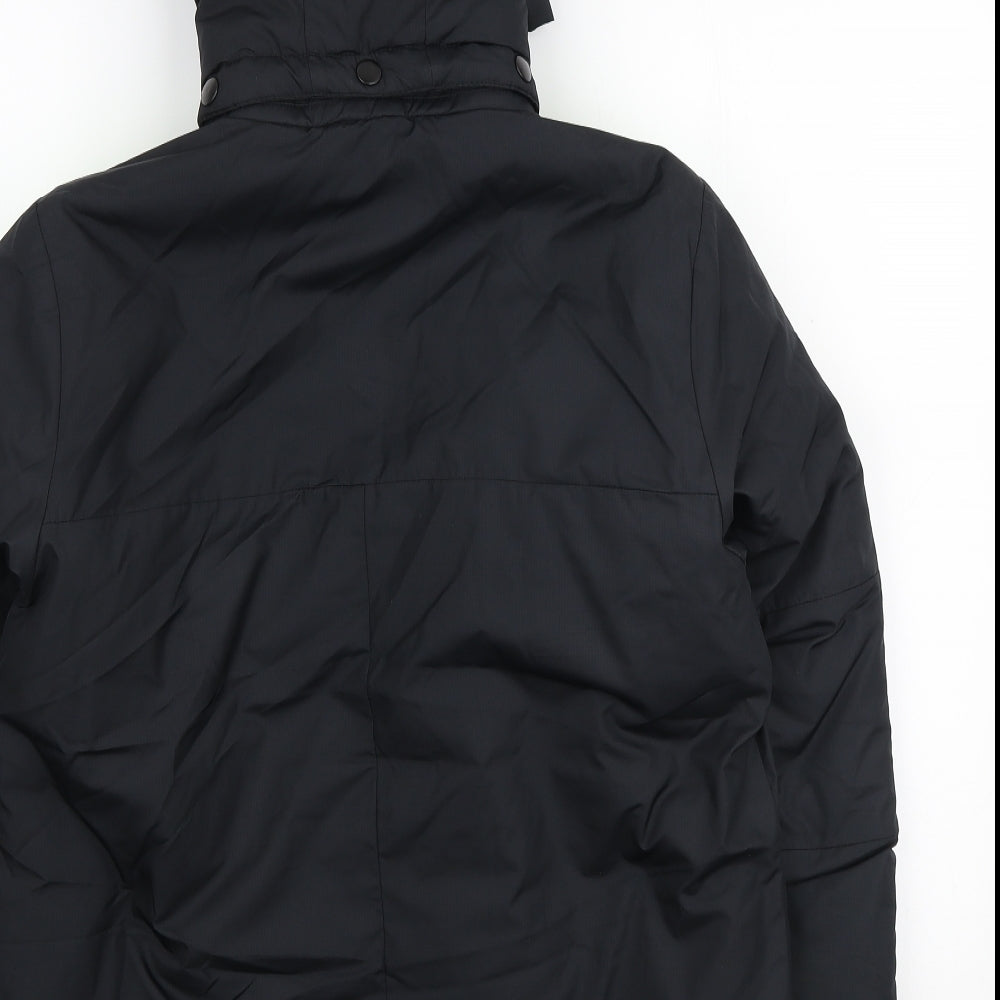 Nike Boys Black Quilted Jacket Size 12-13 Years Zip - Manchester City F.C.