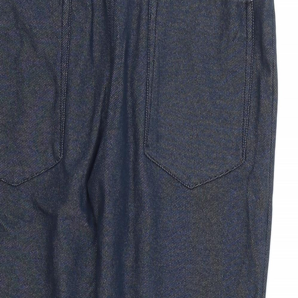 Select Womens Blue Cotton Jegging Leggings Size 10