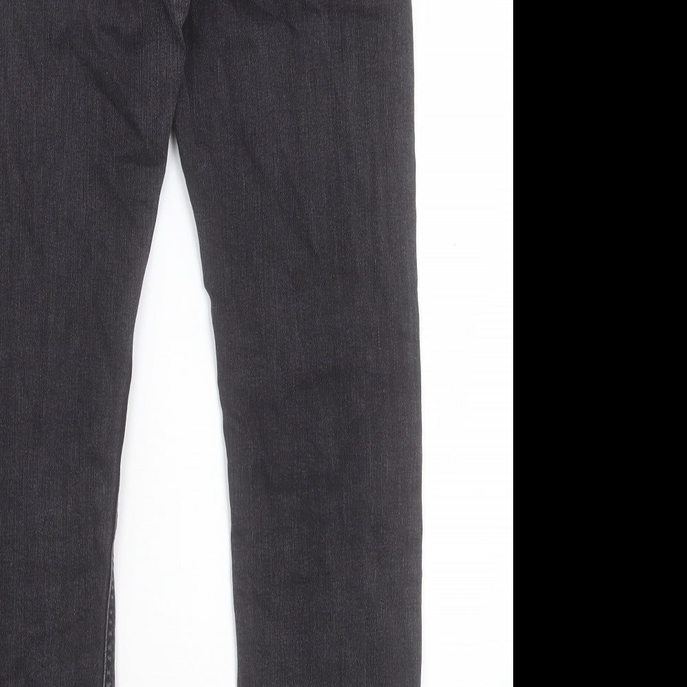 Diesel Mens Black Cotton Skinny Jeans Size 30 in L28 in Regular Button - Short Leg