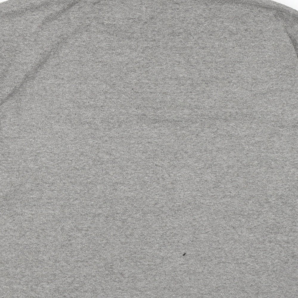 Marks and Spencer Womens Grey Viscose Pullover Sweatshirt Size 14 Pullover