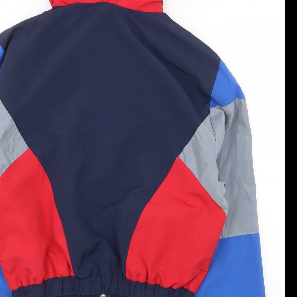 BLFD Womenswear Womens Multicoloured Rain Coat Coat Size 10 Zip