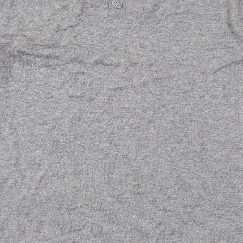 NEXT Womens Grey Round Neck Cotton Pullover Jumper Size 12