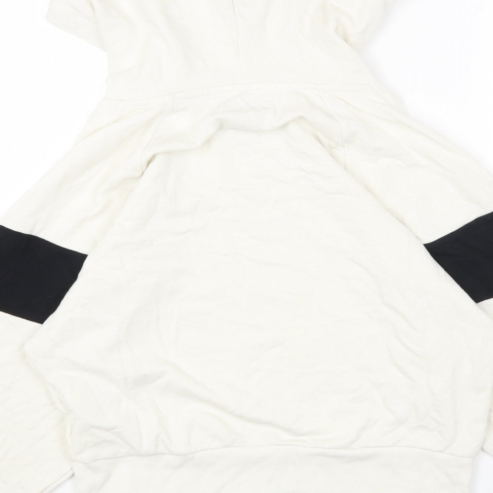 Gap Womens White Cotton Pullover Hoodie Size XS Pullover