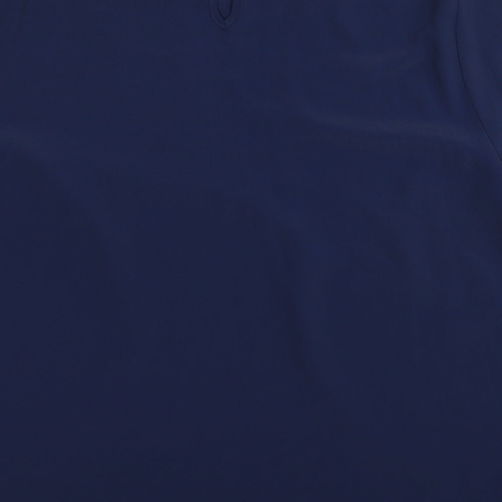 Primark Womens Blue Polyester Basic T-Shirt Size 18 Round Neck