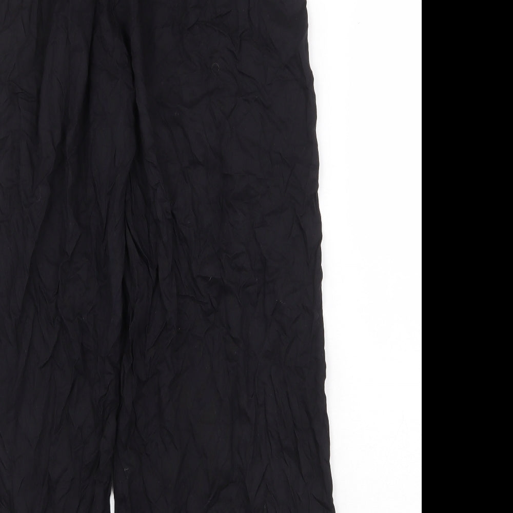 Primark Womens Black Polyester Harem Trousers Size S Regular