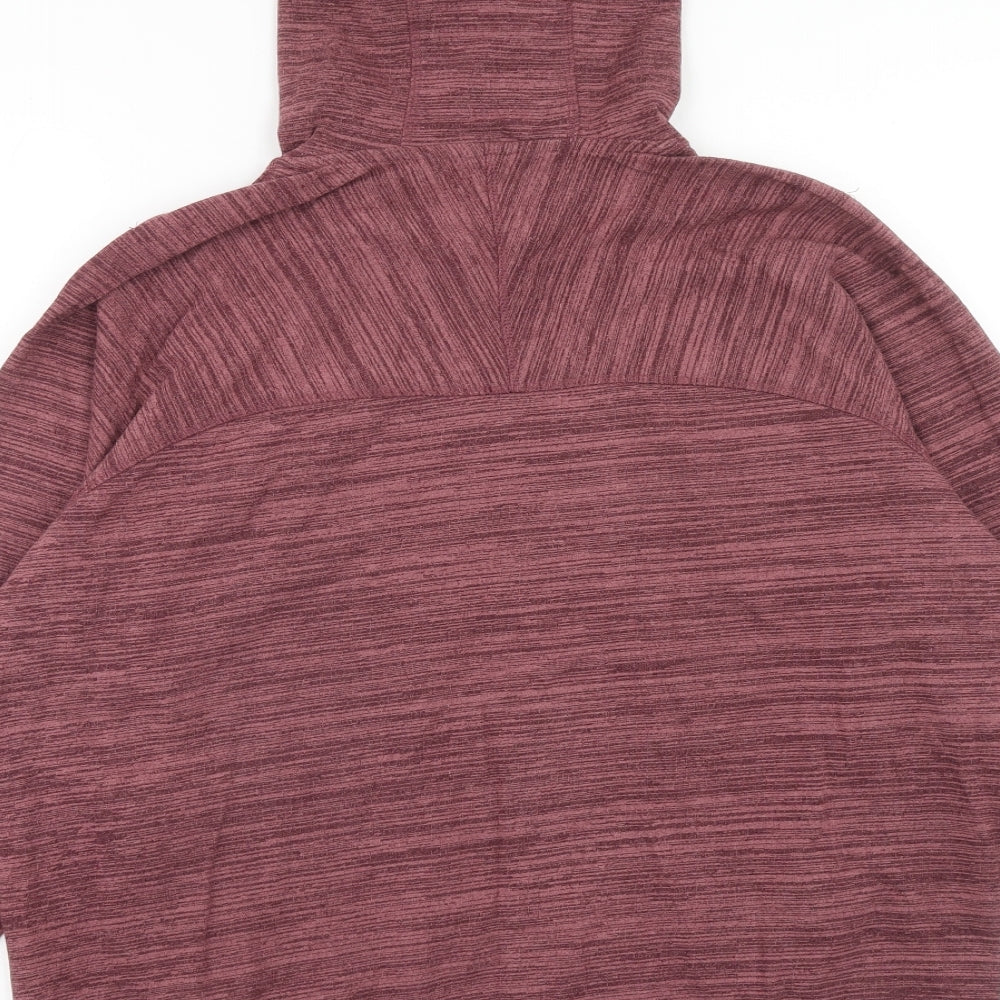 Primark Womens Pink Cotton Pullover Hoodie Size L Pullover
