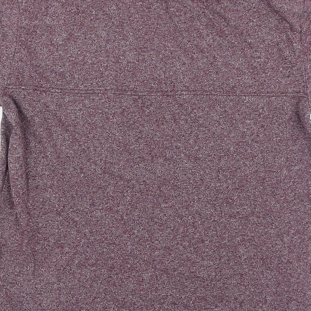Gap Mens Red Cotton T-Shirt Size S Round Neck