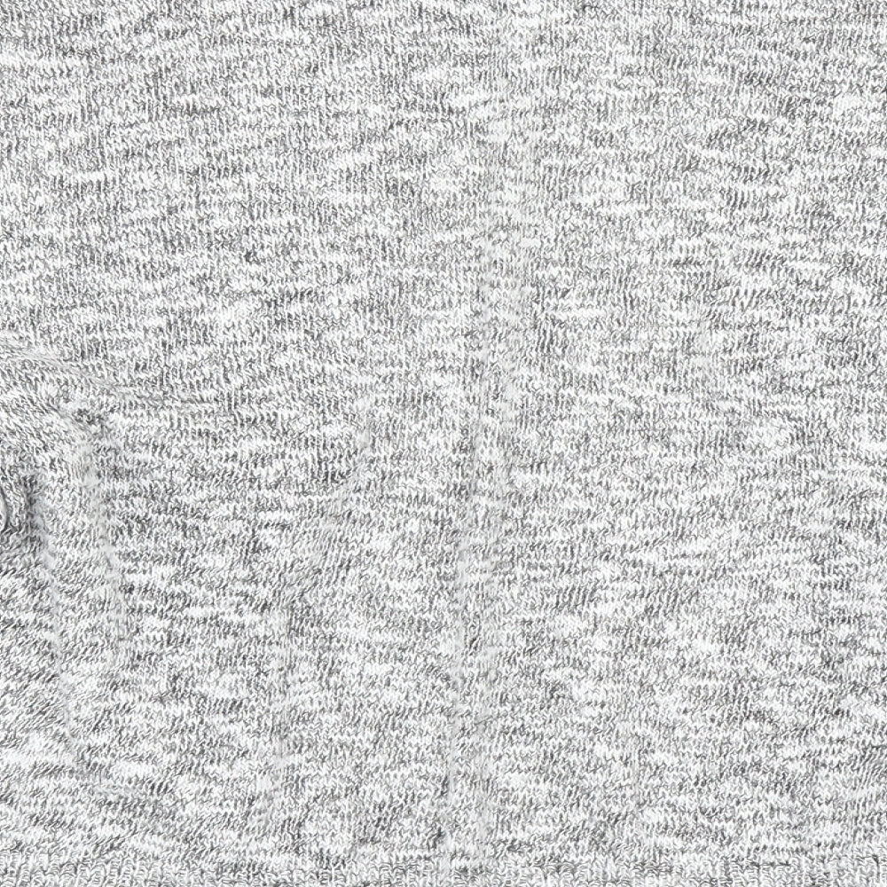 Marks and Spencer Womens Grey V-Neck Viscose Shrug Jumper One Size