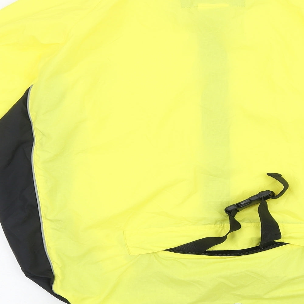 Altura Mens Yellow Windbreaker Jacket Size XL Zip