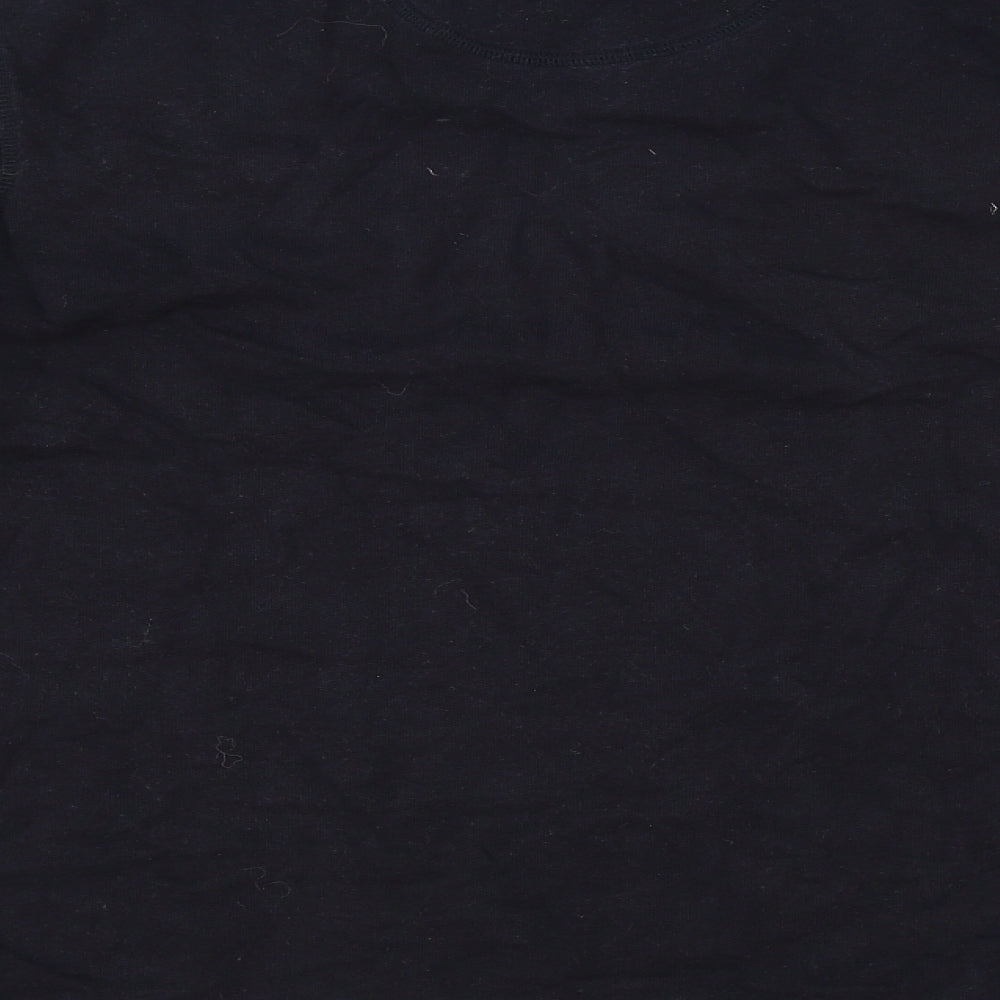 Marks and Spencer Mens Blue Cotton Pullover Sweatshirt Size M