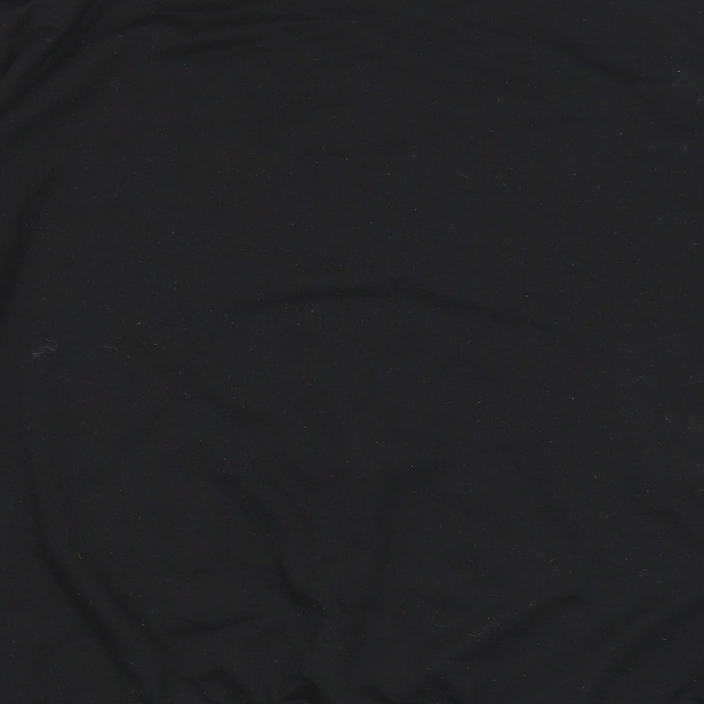 SheIn Mens Black Cotton Pullover Sweatshirt Size XL - Pretty Boys