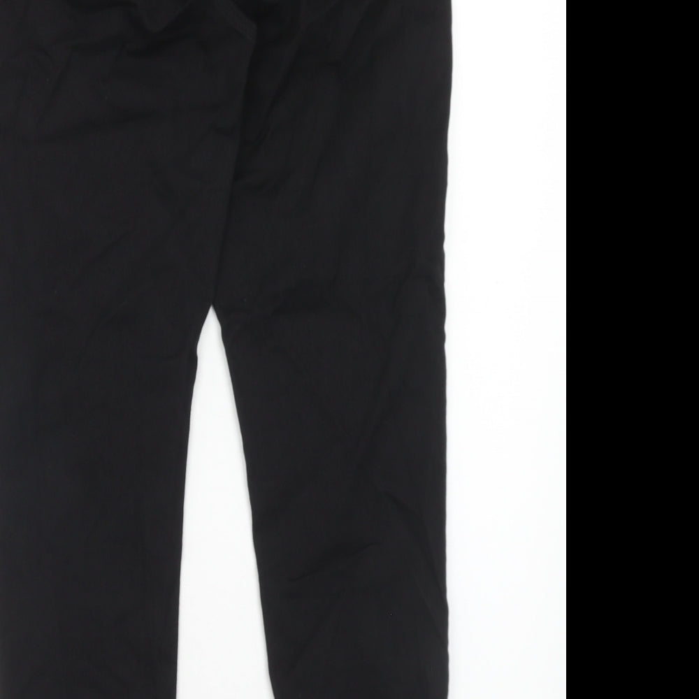 Marks and Spencer Womens Black Cotton Jegging Jeans Size 36 in Regular