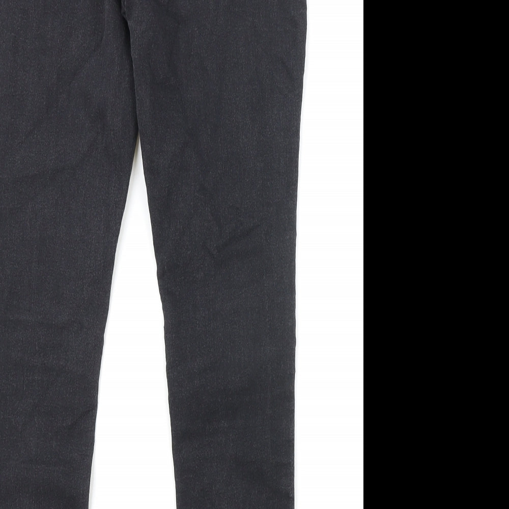 Marks and Spencer Womens Black Cotton Jegging Jeans Size 10 Regular