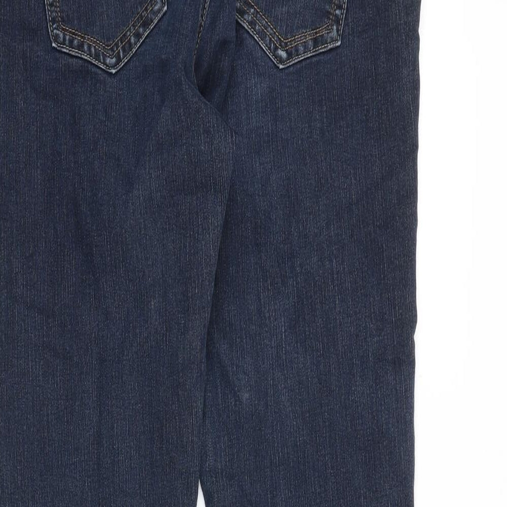 YES YES Womens Blue Cotton Skinny Jeans Size 32 in Slim Zip