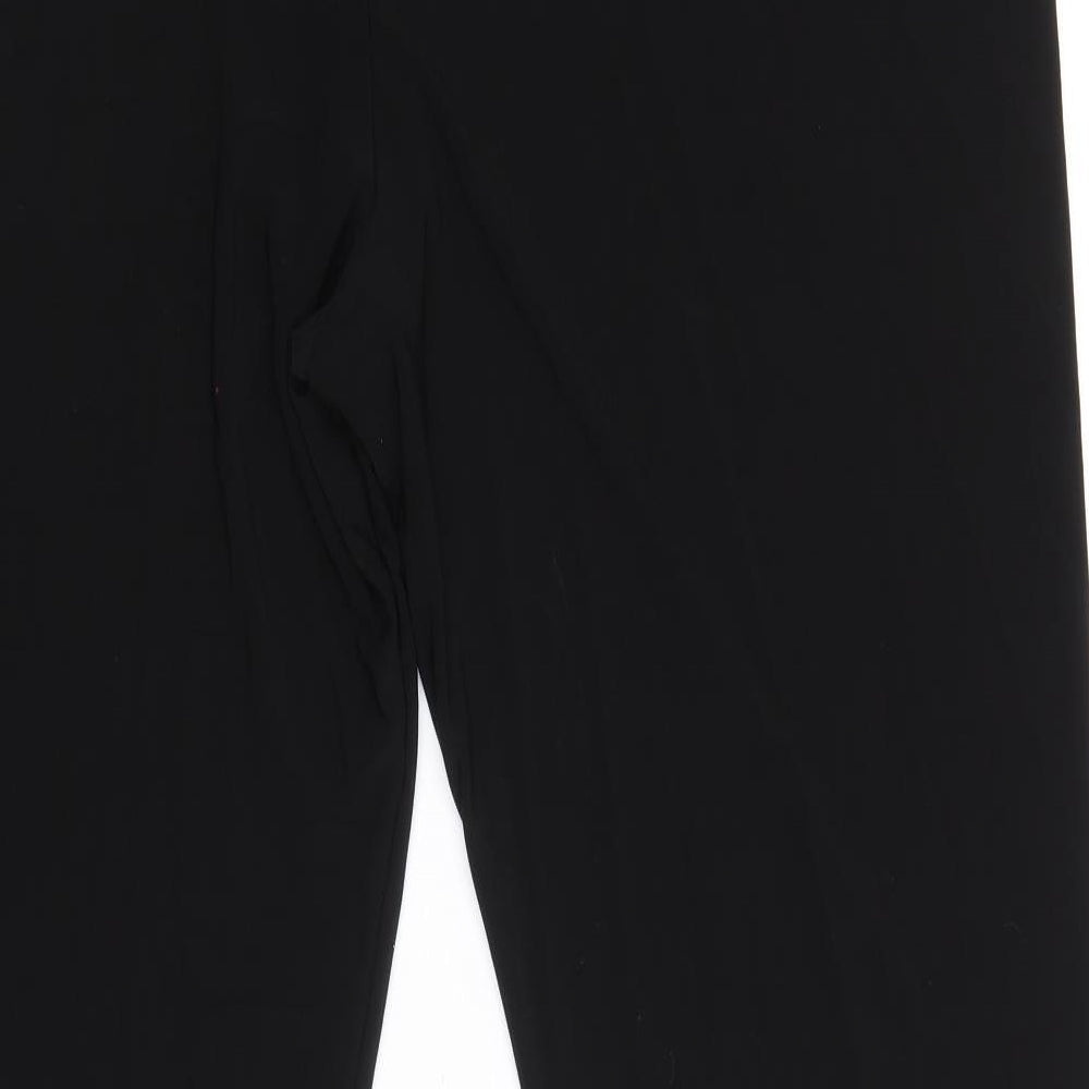 Mr Max Womens Black Polyester Jogger Leggings Size 2XS