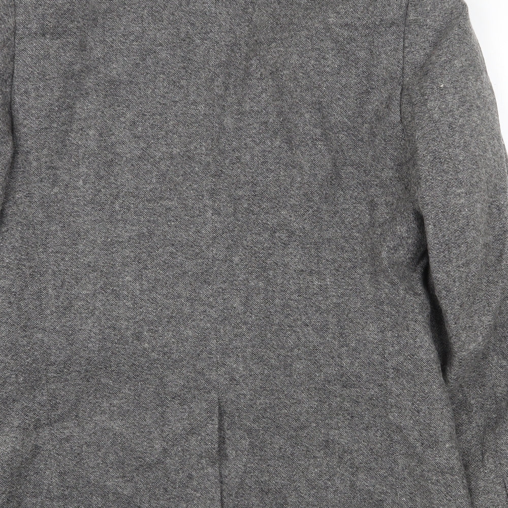 Cedar Wood State Mens Grey Acrylic Jacket Blazer Size M Regular