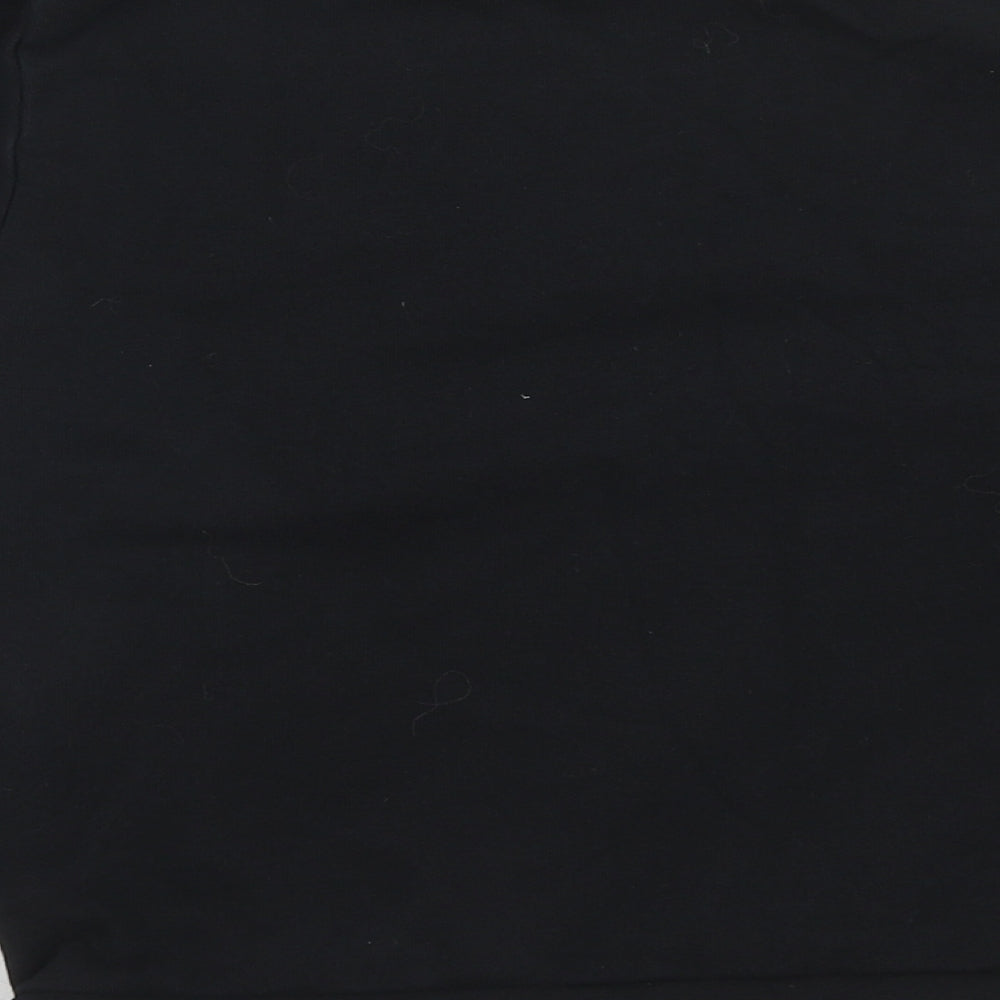 George Boys Black Cotton Pullover Sweatshirt Size 9-10 Years Pullover