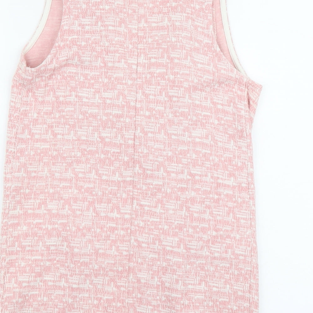 F&F Girls Pink Jacket Waistcoat Size 9-10 Years Hook & Eye