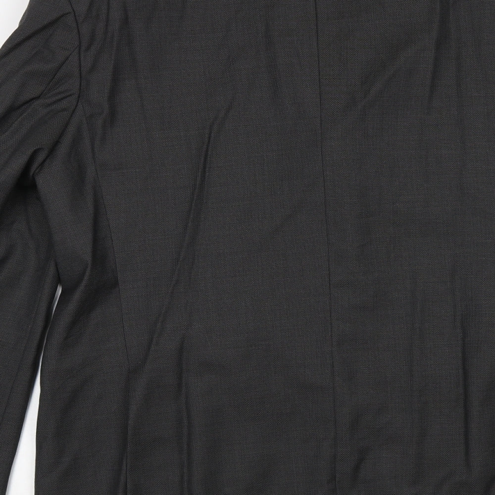 Marks and Spencer Mens Grey Wool Jacket Suit Jacket Size 44 Regular