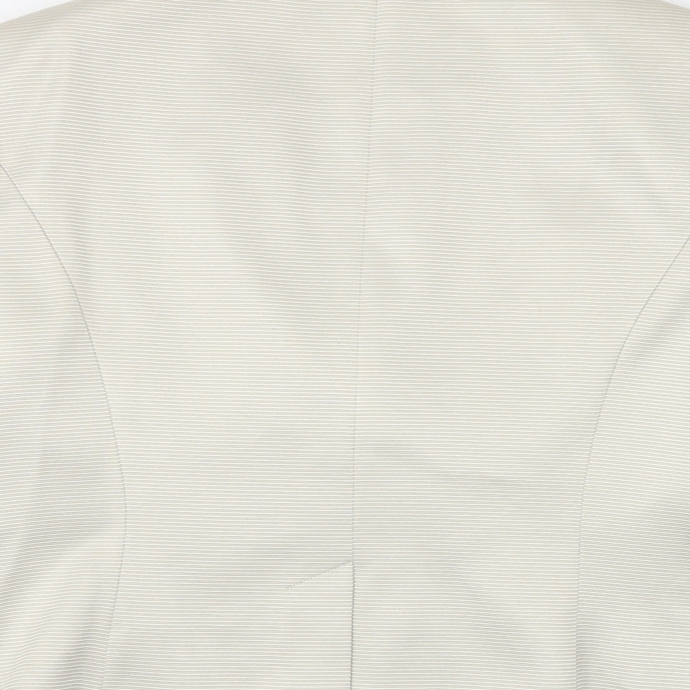 Planet Womens Ivory Jacket Blazer Size 18 Button