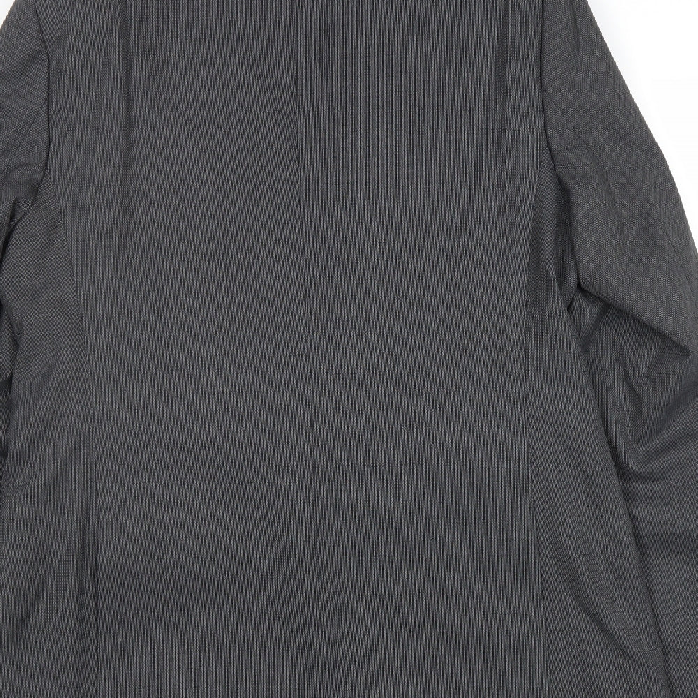 Marks and Spencer Mens Grey Wool Jacket Suit Jacket Size 42 Regular