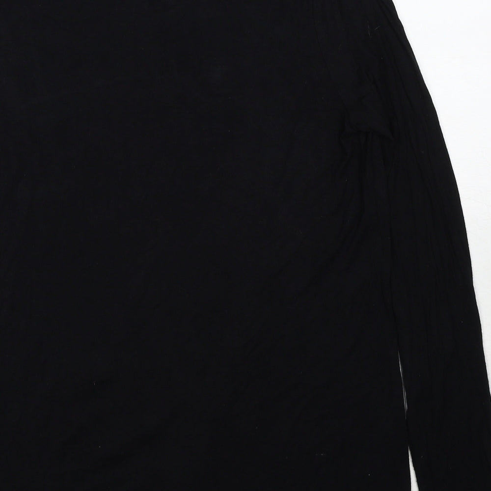 Originals Womens Black V-Neck Viscose Cardigan Jumper Size 8 - Size 8-10