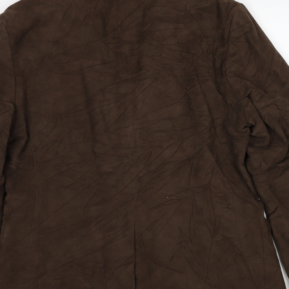 Gap Mens Brown Cotton Jacket Blazer Size M Regular