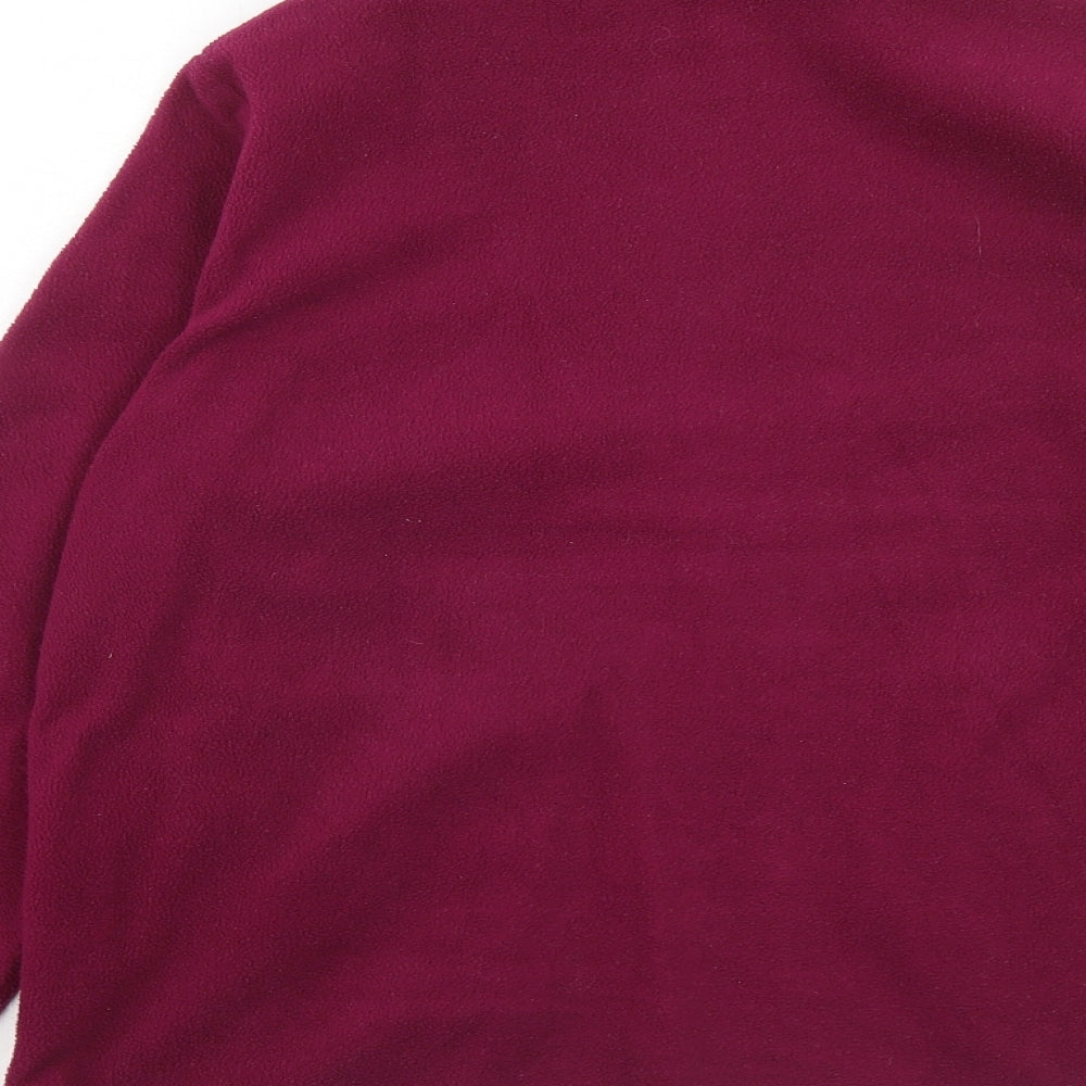 EWM Womens Purple Jacket Size M Zip