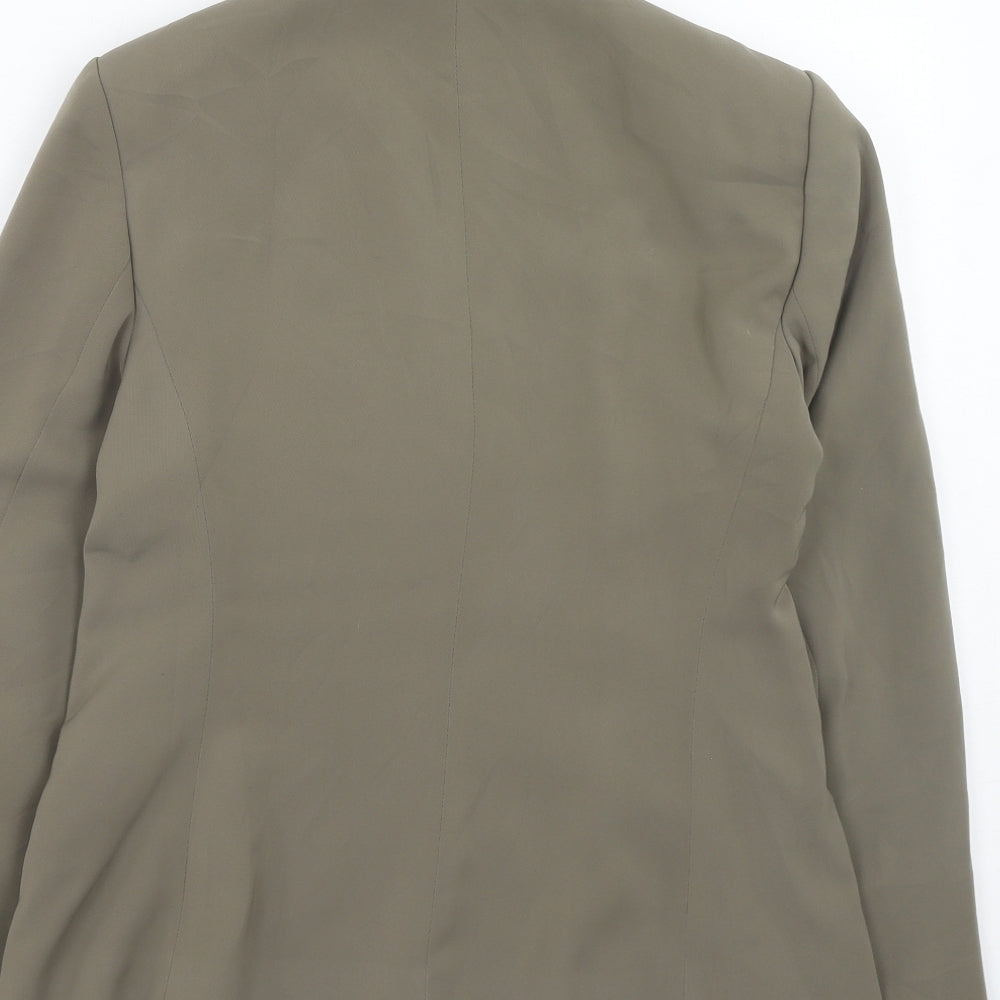 Phase Eight Womens Brown Polyester Jacket Blazer Size 12
