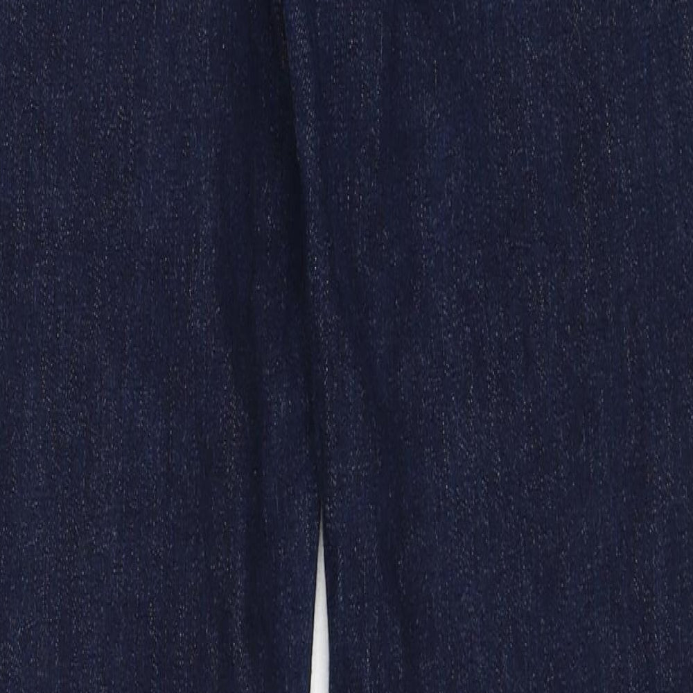 Signature by Levi Strauss & Co. Mens Blue Cotton Straight Jeans Size 28 in L32 in Regular Zip