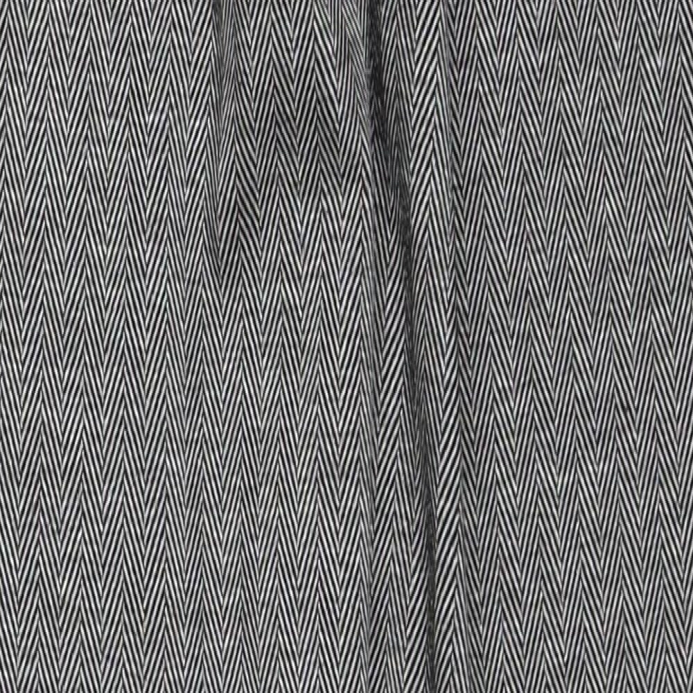 Marks and Spencer Womens Grey Geometric Polyester Trousers Size 8 Regular