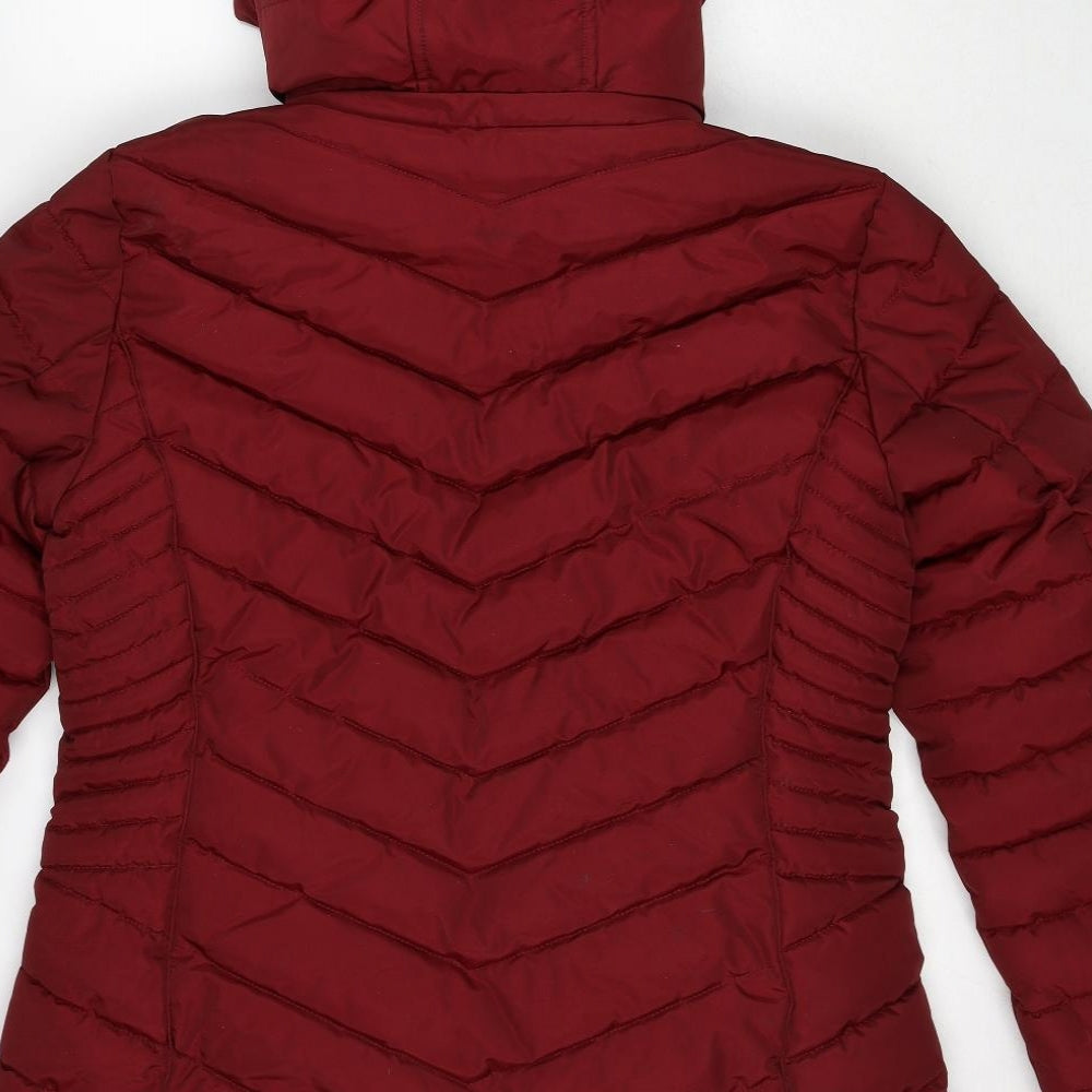 LGD 1964 Womens Red Puffer Jacket Jacket Size XL Zip