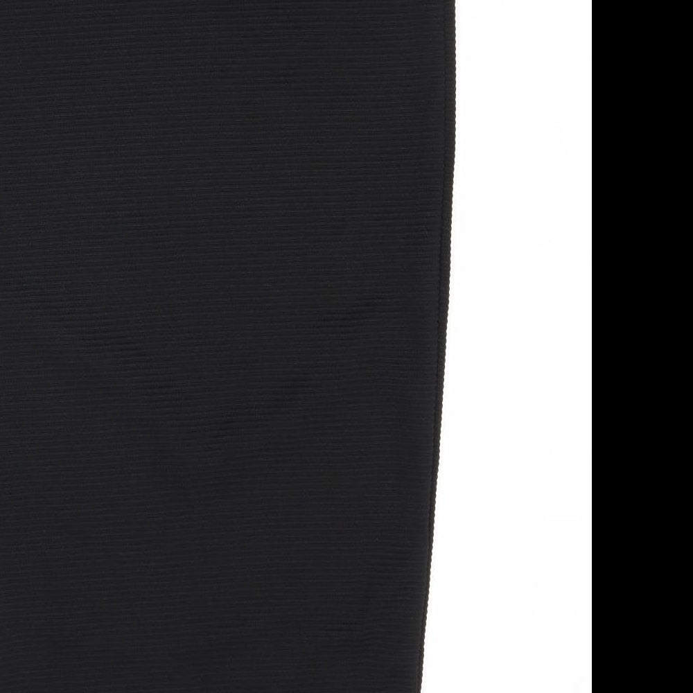 Select Womens Black Polyester Straight & Pencil Skirt Size 8