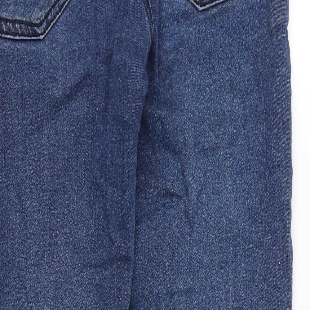 COLLUSION Mens Blue Cotton Skinny Jeans Size 28 in Regular Zip