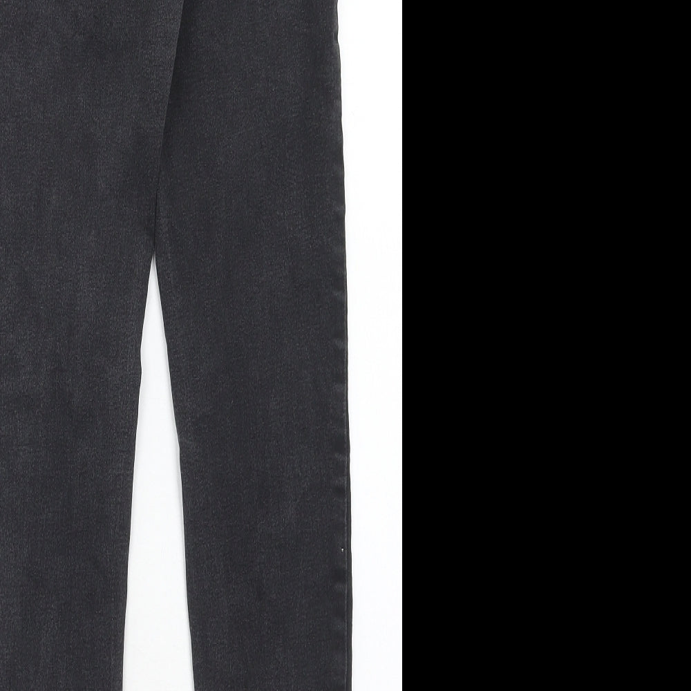 Marks and Spencer Womens Black Cotton Jegging Jeans Size 10 Regular