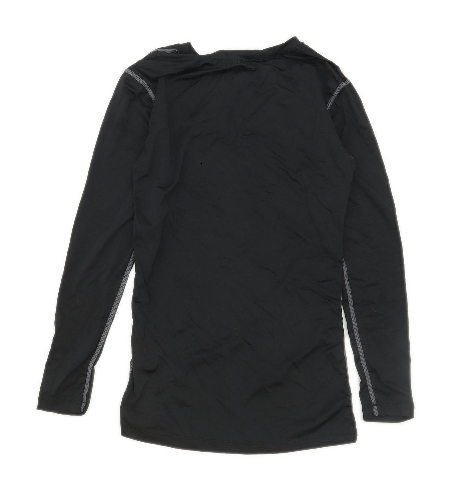 Athlete Womens Size S Black Lightweight Running Top (Regular)